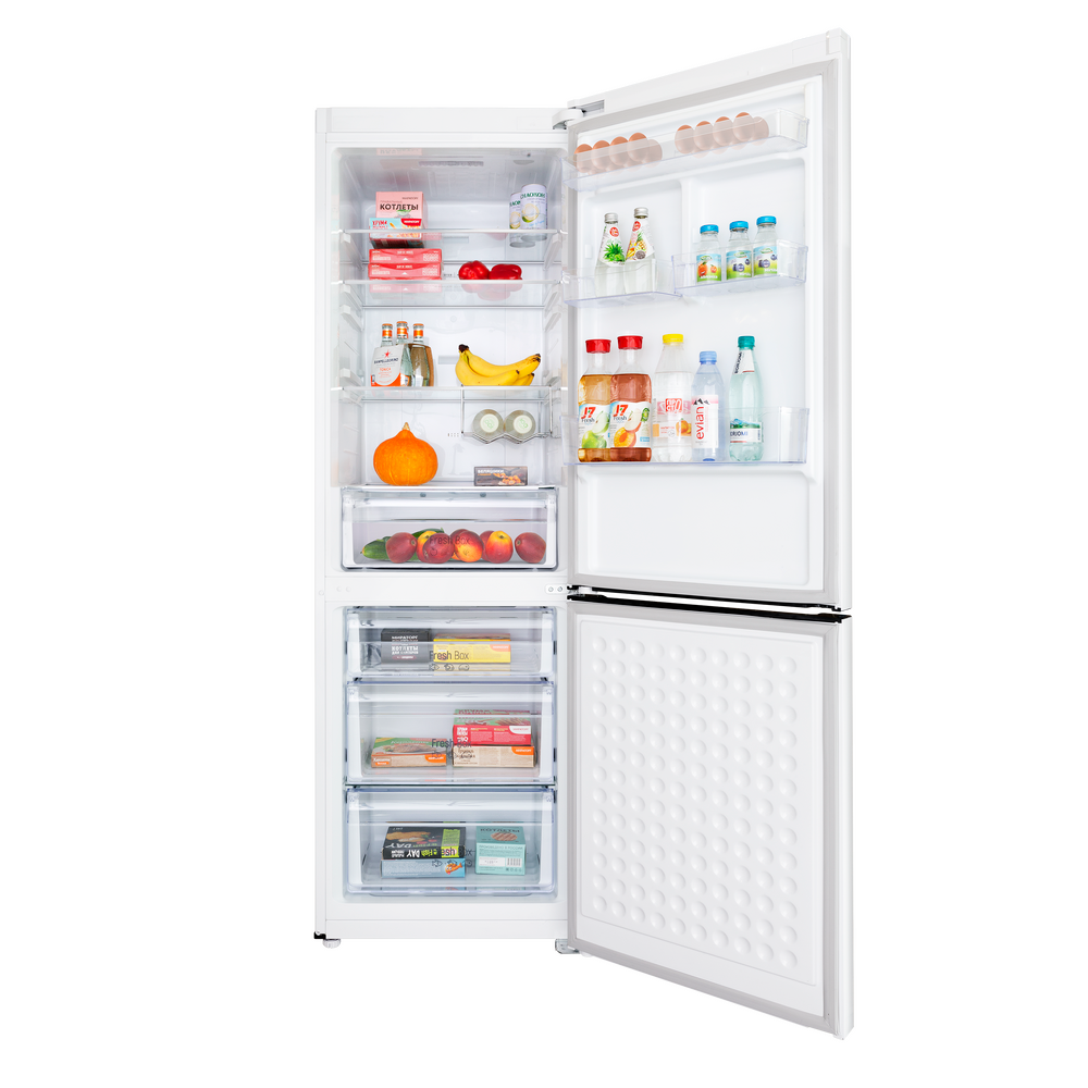 Холодильник-морозильник с инвертором MAUNFELD MFF187NFI10_1 - фото4