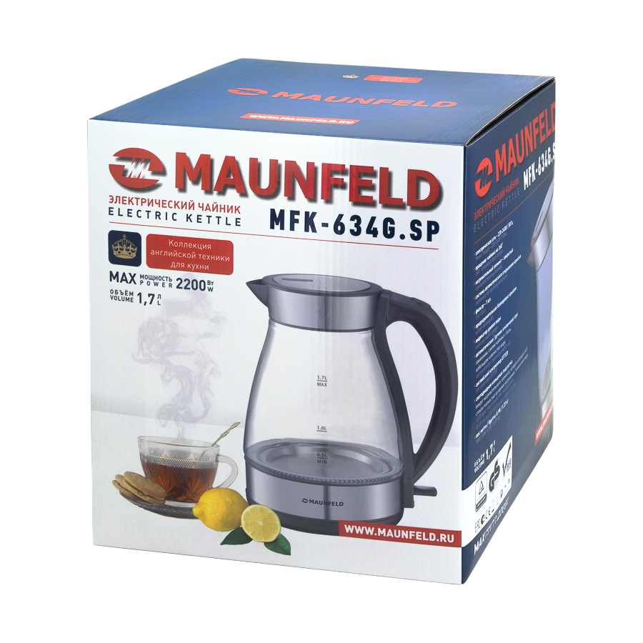 Чайник MAUNFELD MFK-634G.SP - фото12