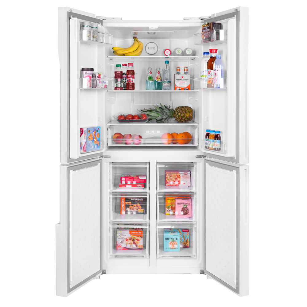 Холодильник с инвертором MAUNFELD MFF182NFWE - фото5