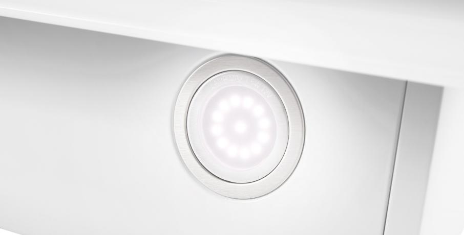 Яркая светодиодная подсветка рабочей зоны двумя лампочками по 1,5 Вт