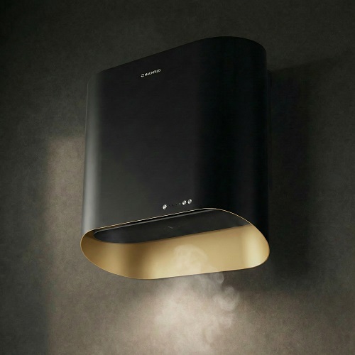 Кухонная вытяжка MAUNFELD GUNA&nbsp;60&nbsp;чёрный антрацит с&nbsp;золотом