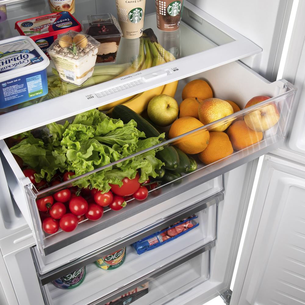 Холодильник с инвертором MAUNFELD MFF1857NFW - фото10