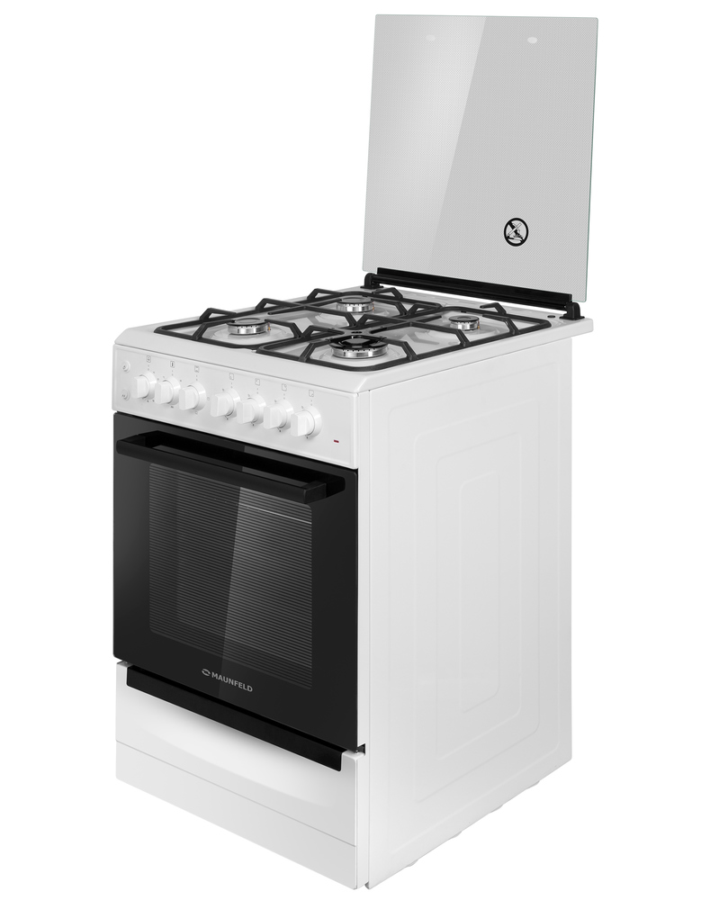 Газовая плита с электрической духовкой MAUNFELD MGC60ECW04 - фото2