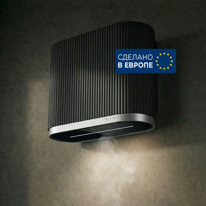Кухонная вытяжка MAUNFELD MURANO&nbsp;80&nbsp;чёрный антрацит