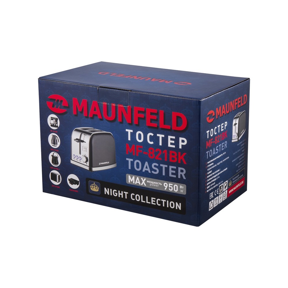 Тостер MAUNFELD MF-821 - фото6