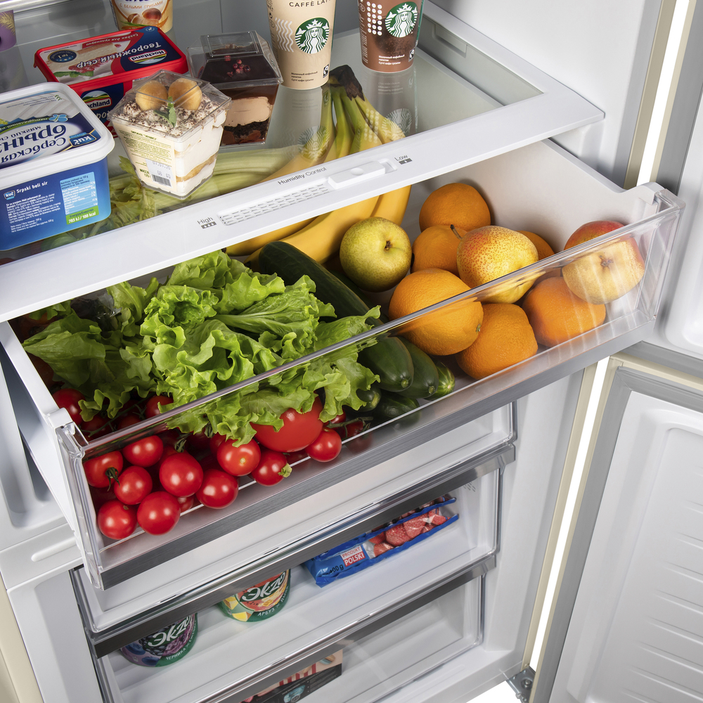 Холодильник с инвертором MAUNFELD MFF1857NFBG - фото11