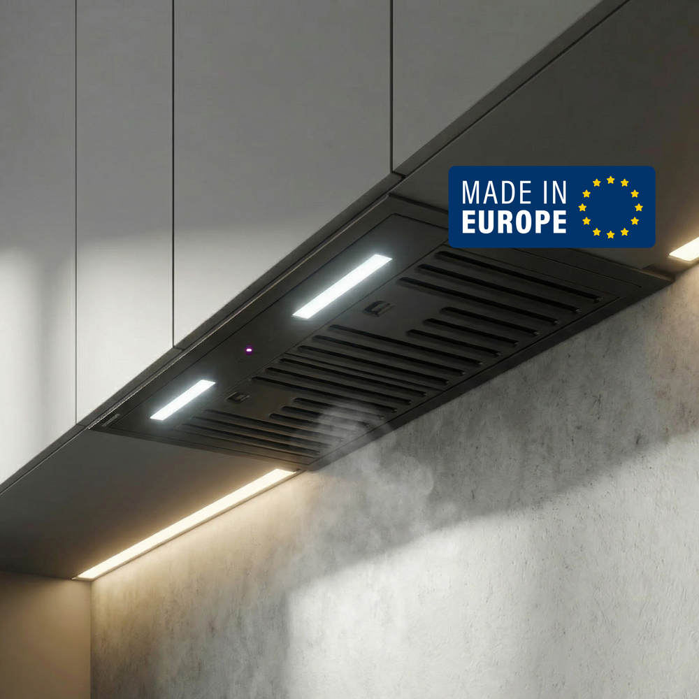 Кухонная вытяжка MAUNFELD BERK 60 Built In чёрный антрацит - фото1