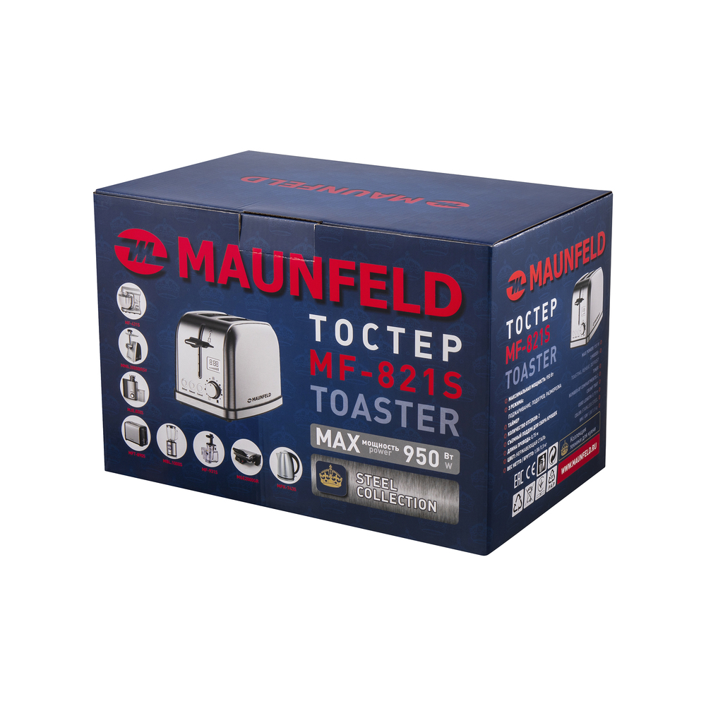 Тостер MAUNFELD MF-821 - фото6