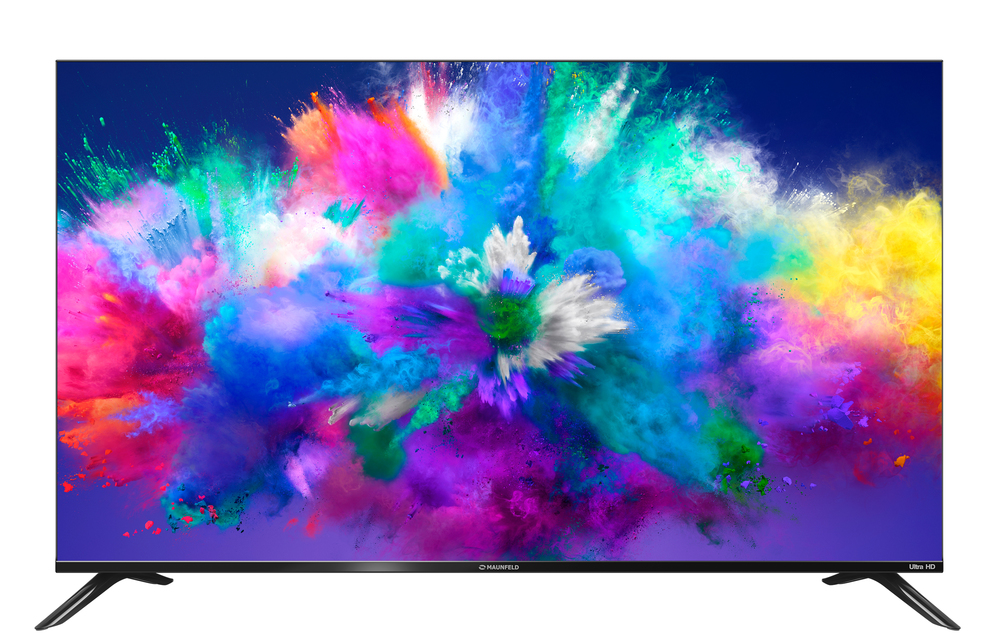 55" Телевизор MAUNFELD MLT55USX02, 4K Ultra HD, Яндекс TV - фото1