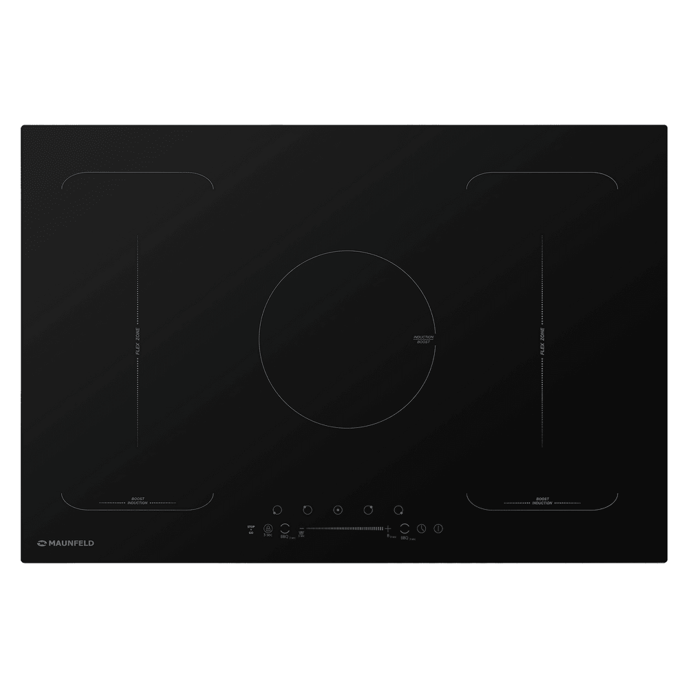 Индукционная варочная панель с двумя Flex Zone и Booster MAUNFELD EVI.775-FL2-BK - фото1