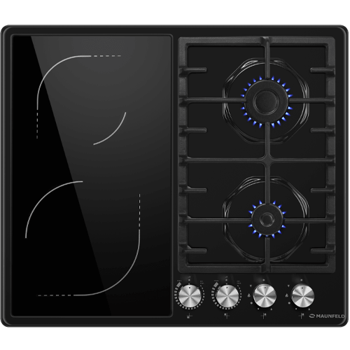 Комбинированная варочная панель MAUNFELD EEHE.642VC.3CB/KG