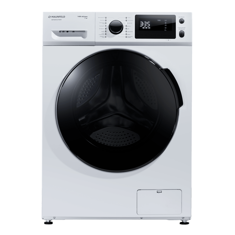 Стиральная машина c инвертором и паром MAUNFELD MFWM147WH - фото3