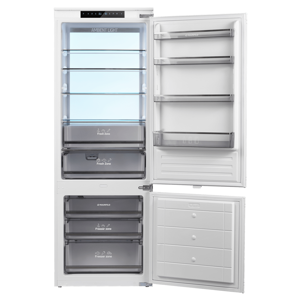 Встраиваемый холодильник NO FROST с инвертором MAUNFELD MBF19369NFWGR LUX Inverter - фото2