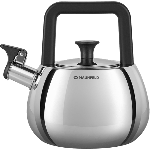 Чайник со&nbsp;свистком MAUNFELD MUFFIN MF115M25KT из&nbsp;нержавеющей стали 2,5&nbsp;л