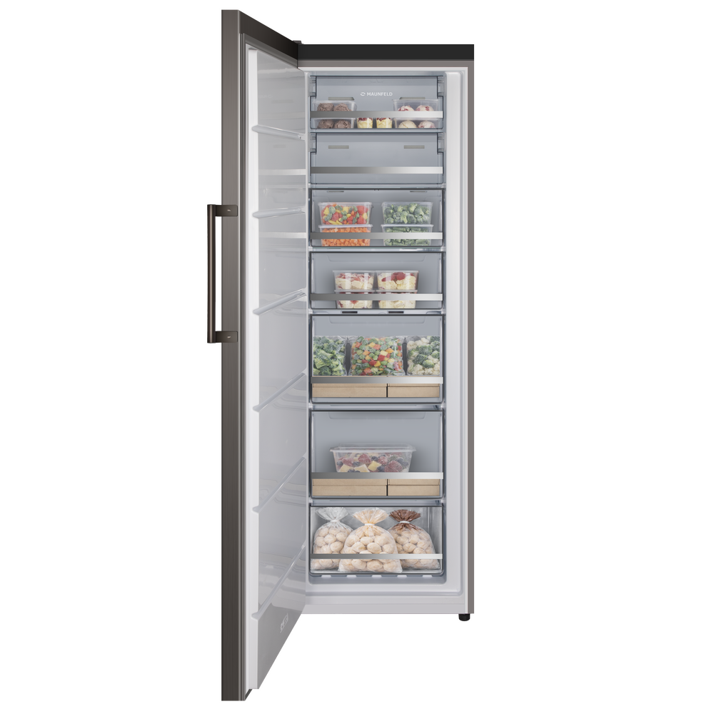 Морозильная камера MAUNFELD MFFR186NFDS Inverter - фото4