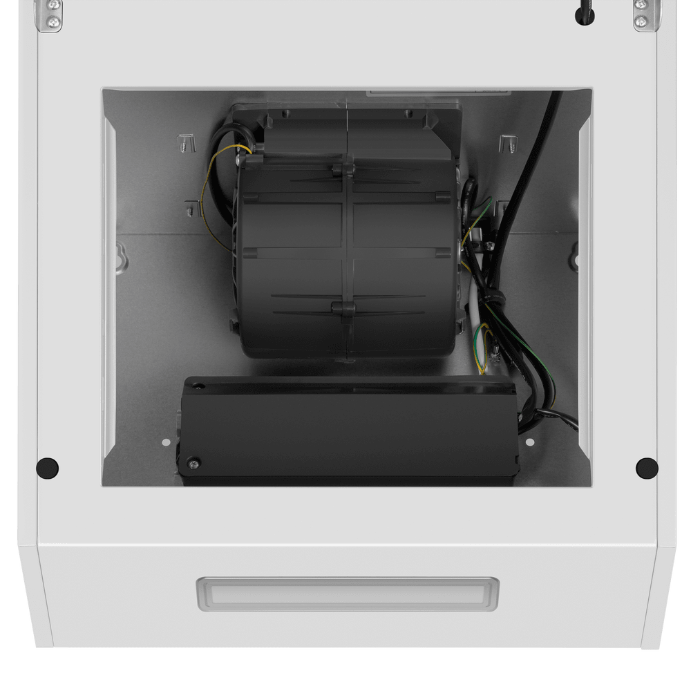 Кухонная вытяжка MAUNFELD Elf 60 белое стекло - фото9