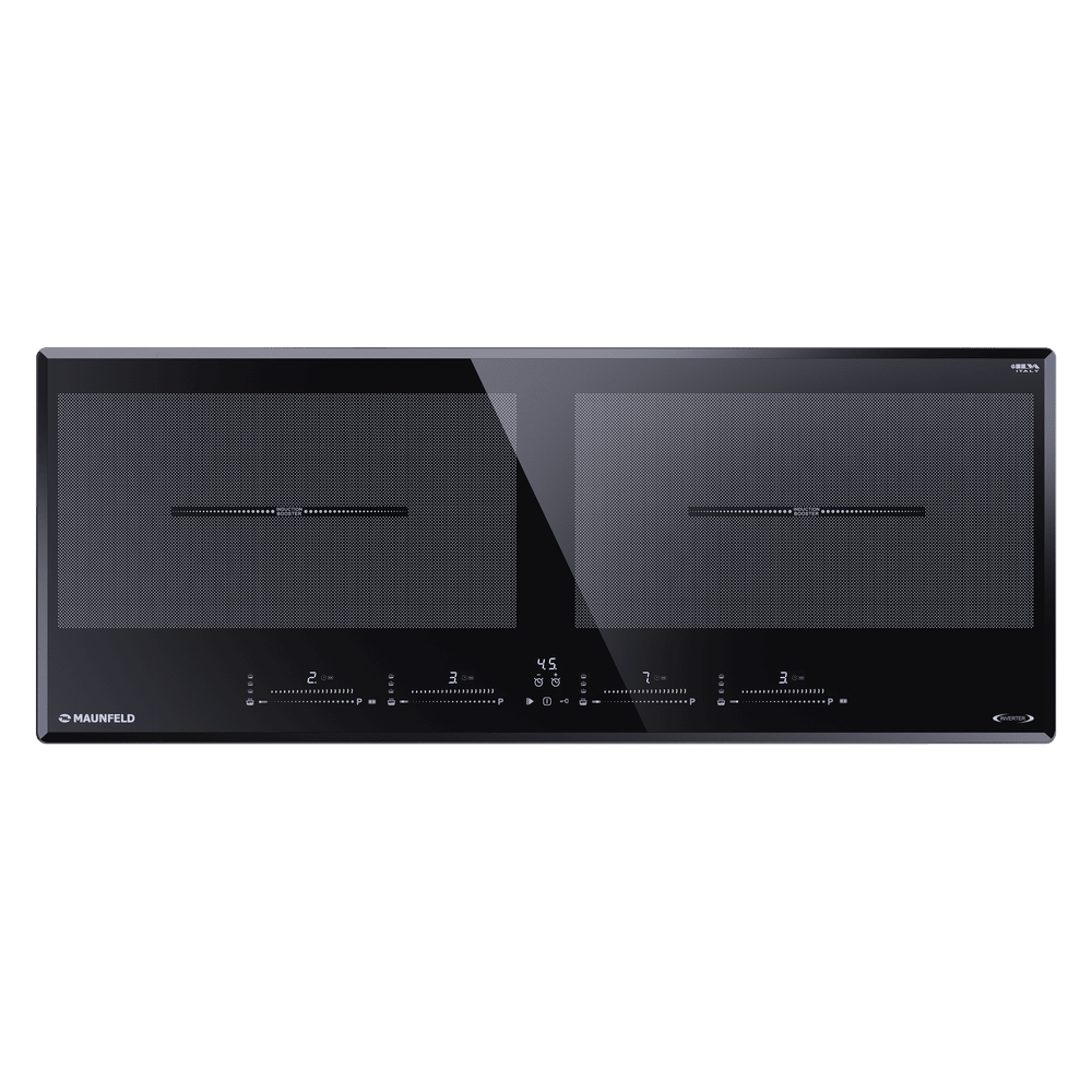 Индукционная варочная панель с двумя Flex Zone и Booster MAUNFELD CVI904SFLBK LUX Inverter - фото1