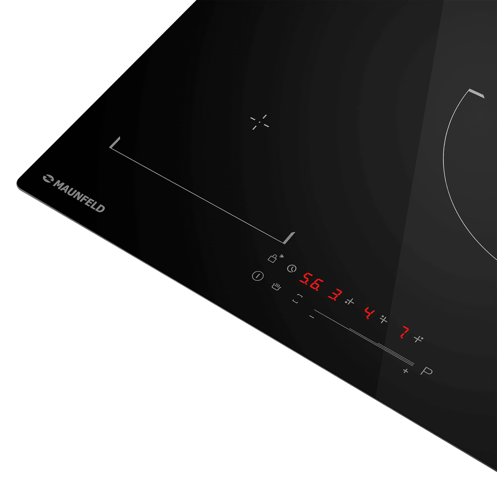 Индукционная варочная панель с объединением зон Bridge Induction MAUNFELD CVI593SBBK - фото4