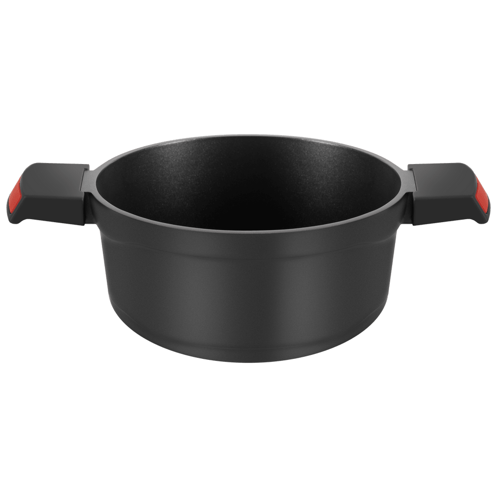 Кастрюля  с крышкой MAUNFELD AURORA MF24ARR1CS из литого алюминия, 24*12см - фото2