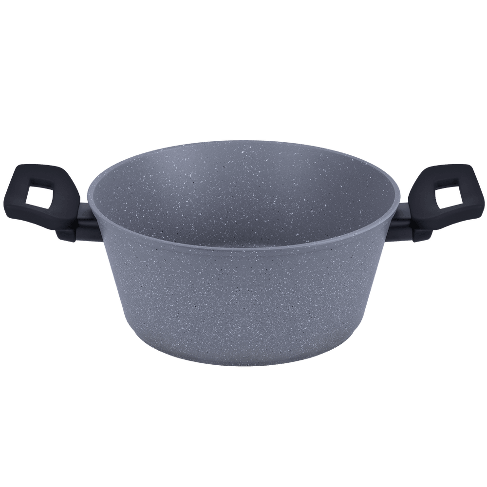 Кастрюля FILIGRANA SAGA FG24SGA01CS из кованого алюминия со стеклянной крышкой, 24 см - фото2