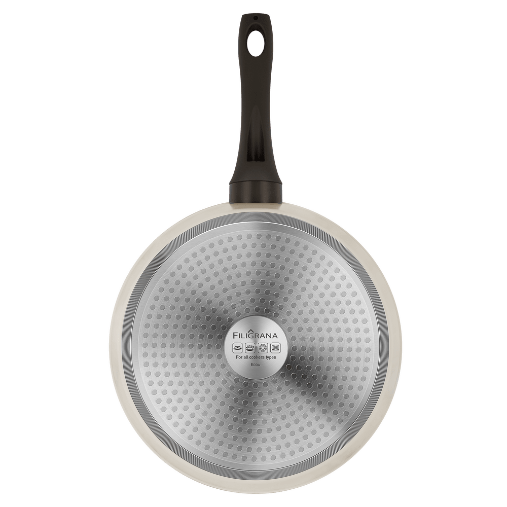 Сковорода глубокая FILIGRANA EDDA FG28EDD01DF из кованого алюминия, 28 см - фото4