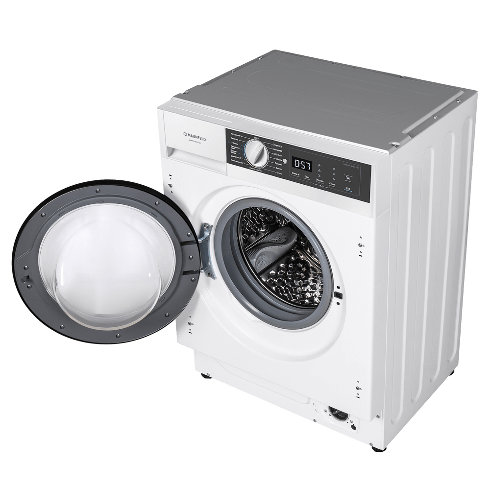 Встраиваемая стиральная машина с паром MAUNFELD MBWM148STWH - фото4