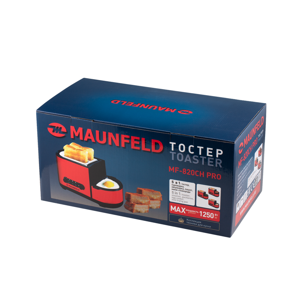 Тостер MAUNFELD MF-820CH PRO - фото15