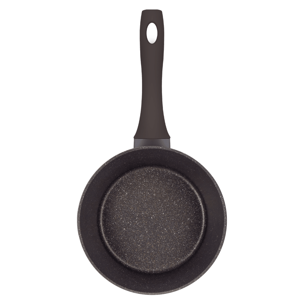 Ковш FILIGRANA EDDA FG18EDD01SP из кованого алюминия со стеклянной крышкой, 18 см - фото4