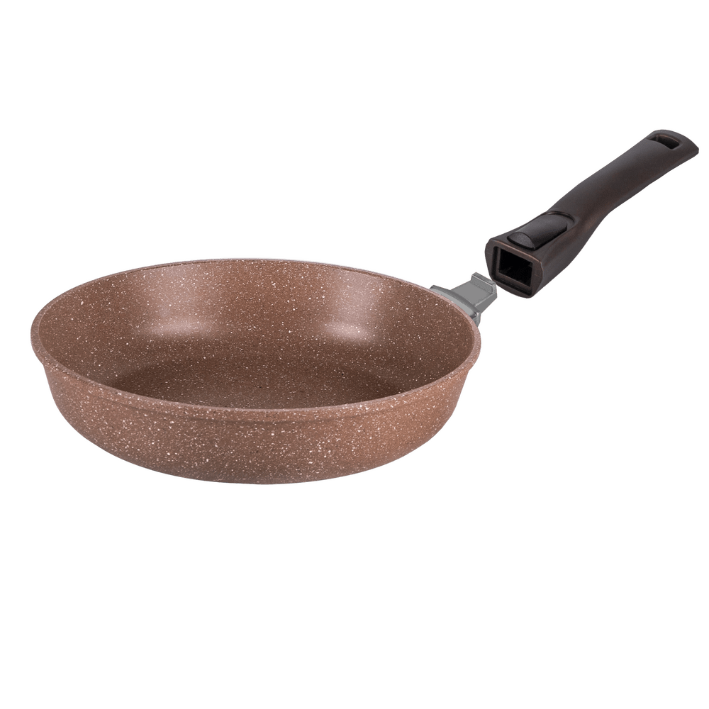 Сковорода MAUNFELD MEGAN MF24MGN01DH из литого алюминия со съемной ручкой, 24 см - фото2