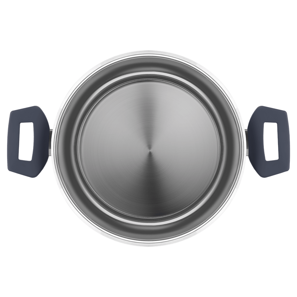 Кастрюля FILIGRANA STELLA FG20STL01CR из нержавеющей стали со стеклянной крышкой, 16 см, 1,9 л. - фото4