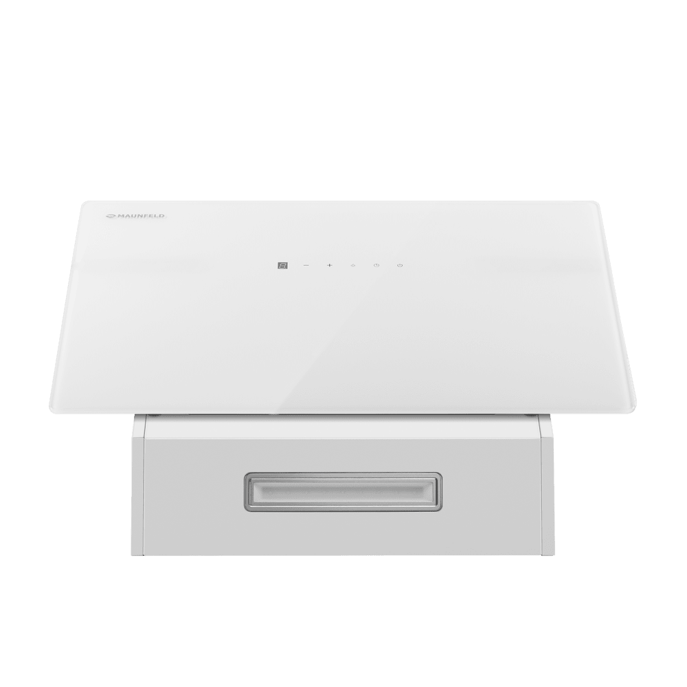 Кухонная вытяжка MAUNFELD Elf 60 белое стекло - фото5