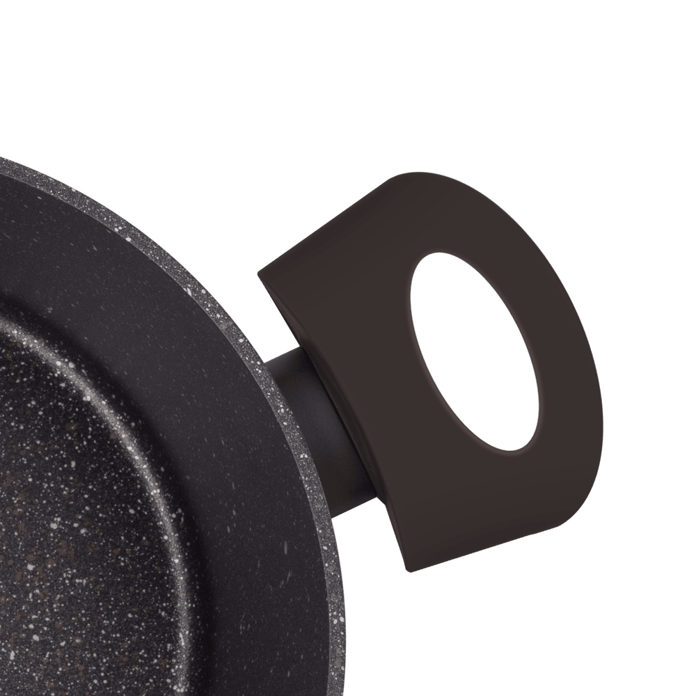 Кастрюля FILIGRANA EDDA FG24EDD01CS из кованого алюминия со стеклянной крышкой, 24 см - фото6