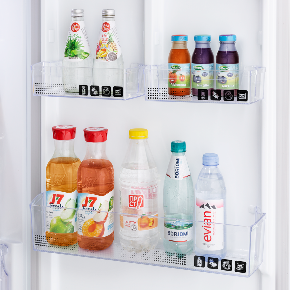 Холодильник-морозильник с инвертором MAUNFELD MFF187NFI10_1 - фото14