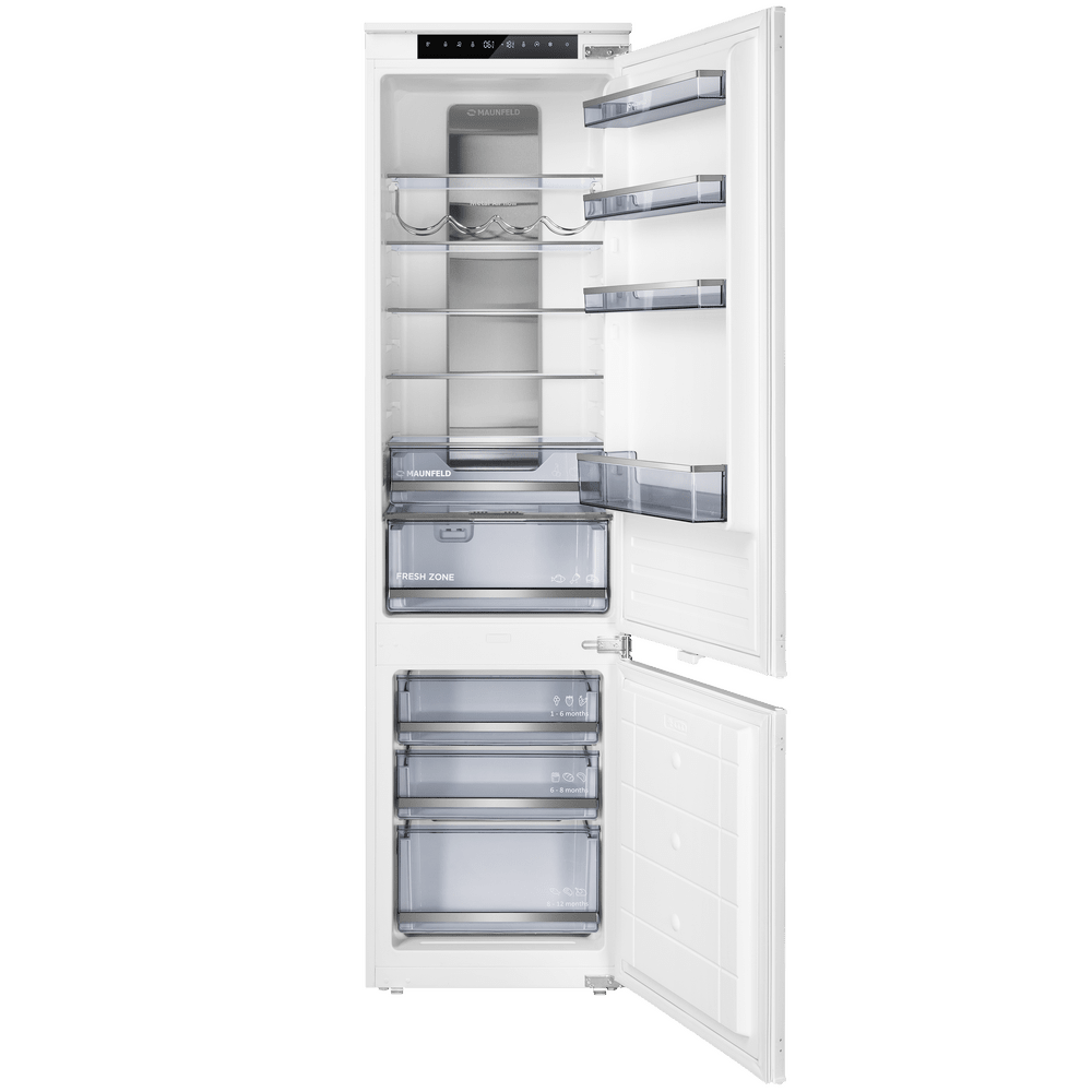 Холодильник-морозильник встраиваемый MAUNFELD MBF19354NFWGR LUX - фото3