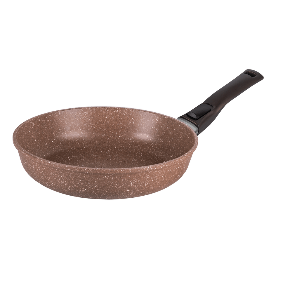 Сковорода MAUNFELD MEGAN MF24MGN01DH из литого алюминия со съемной ручкой, 24 см - фото1