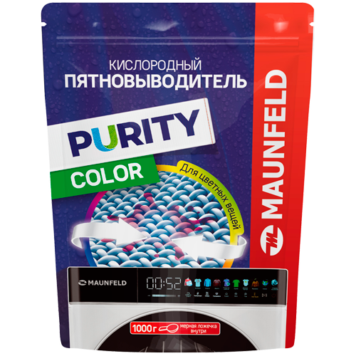 Кислородный пятновыводитель для&nbsp;цветных вещей COLOR MAUNFELD Purity MSC1000G