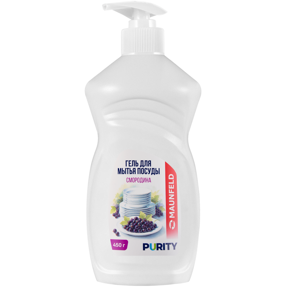Гель для мытья посуды Maunfeld Purity Смородина 450г MVM450BC - фото1