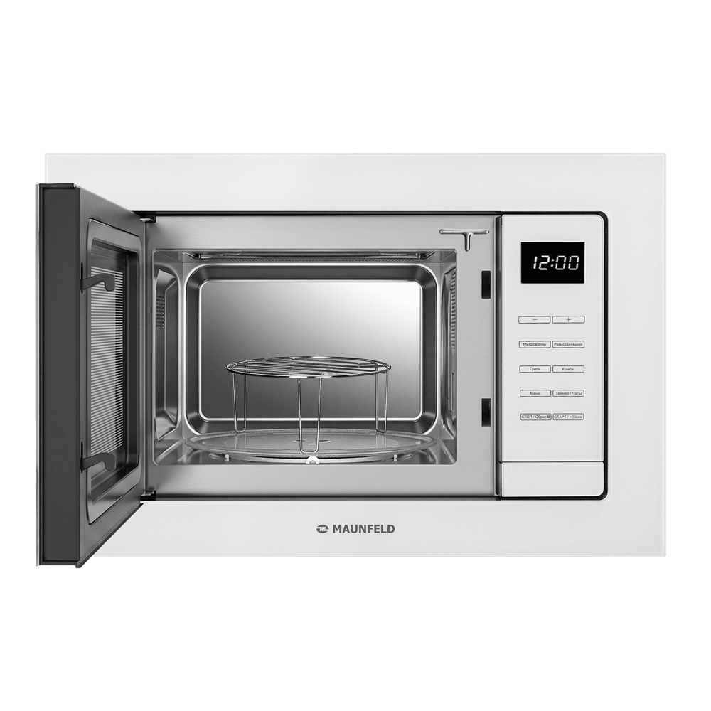 Микроволновая печь встраиваемая MAUNFELD XBMO2502GW - фото4
