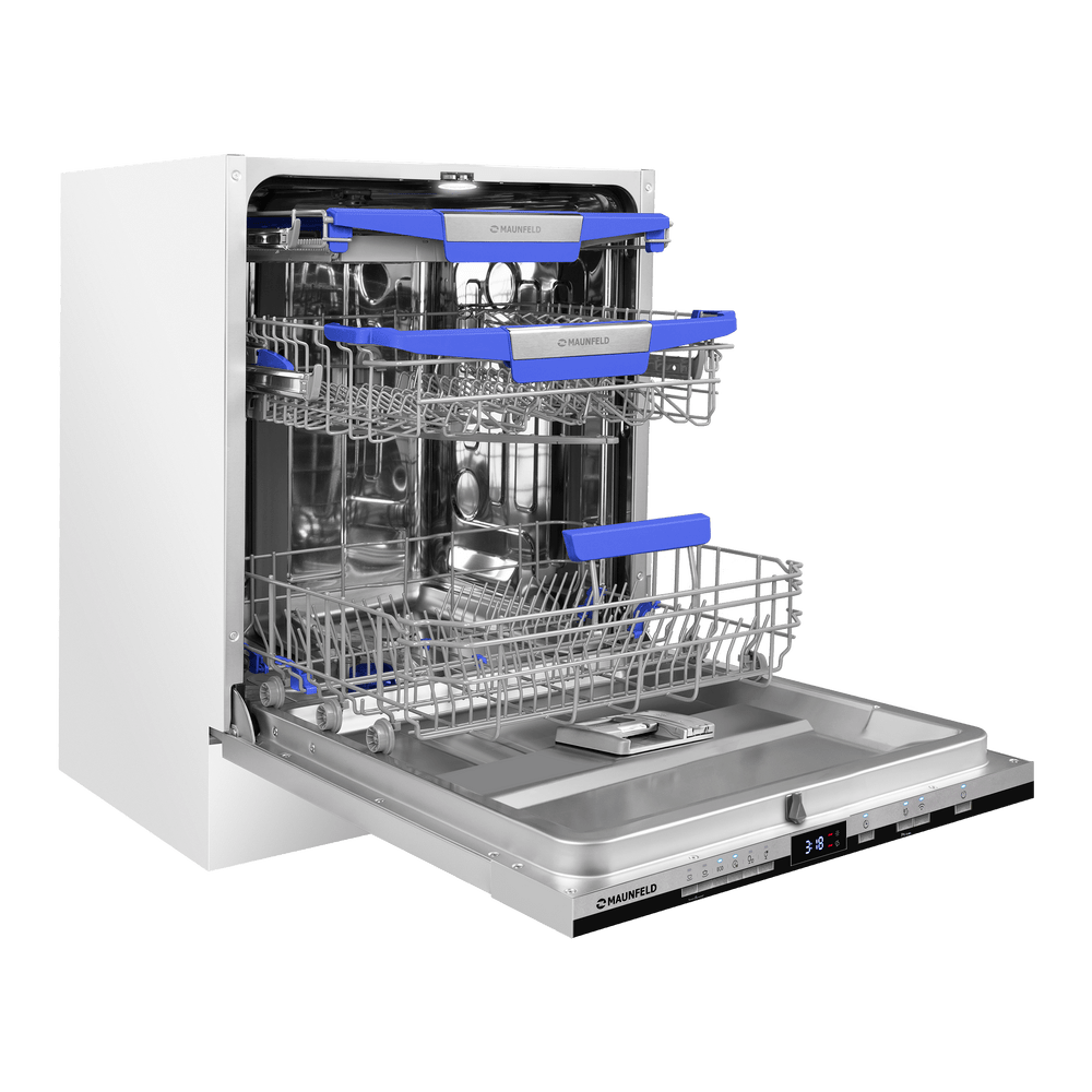 Посудомоечная машина с авто-открыванием MAUNFELD MLP60230 Light Beam Inverter Wi-Fi - фото5