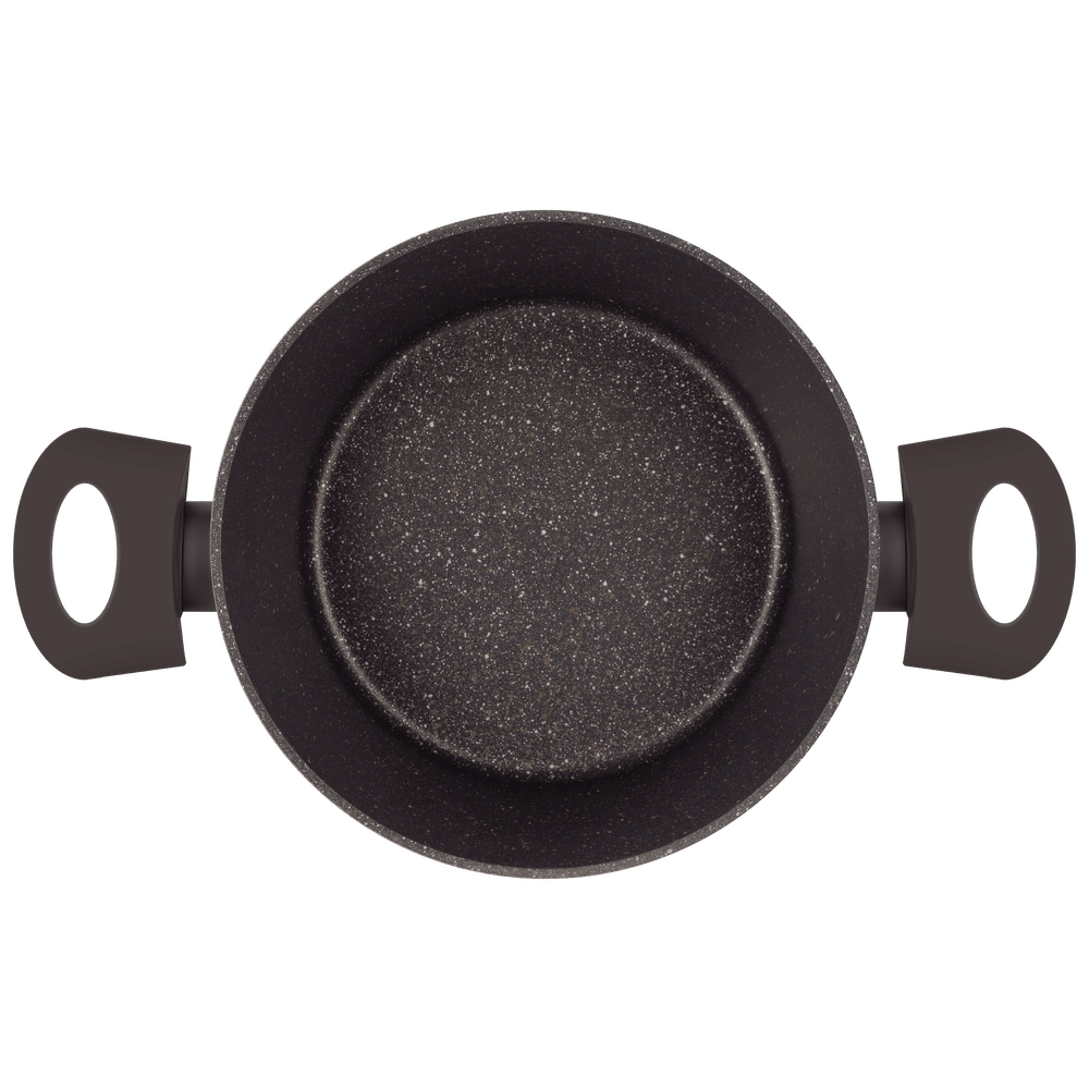 Кастрюля FILIGRANA EDDA FG20EDD01CS из кованого алюминия со стеклянной крышкой, 20 см - фото4