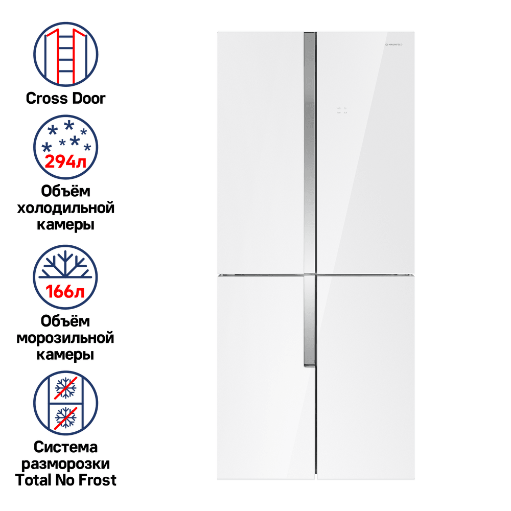 Холодильник MAUNFELD MFF182NF - фото1