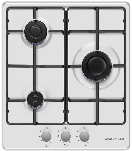 Газовая варочная панель MAUNFELD EGHE.43.3STS-EW