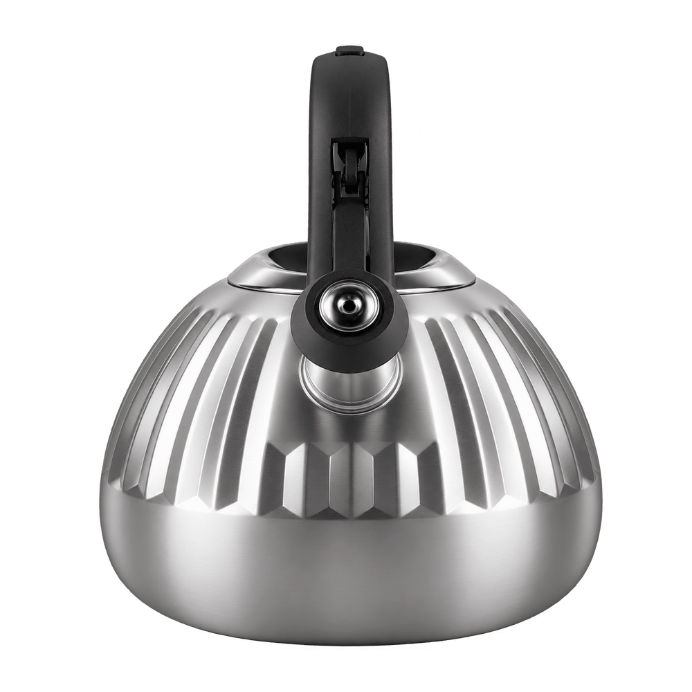 Чайник со свистком MAUNFELD WAFFLE MF117W25KT из нержавеющей стали 2,5 л - фото2
