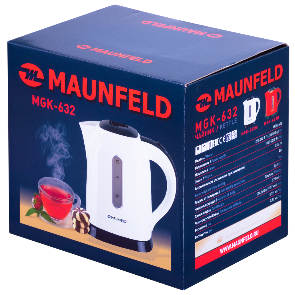Чайник MAUNFELD MGK-632 - фото10