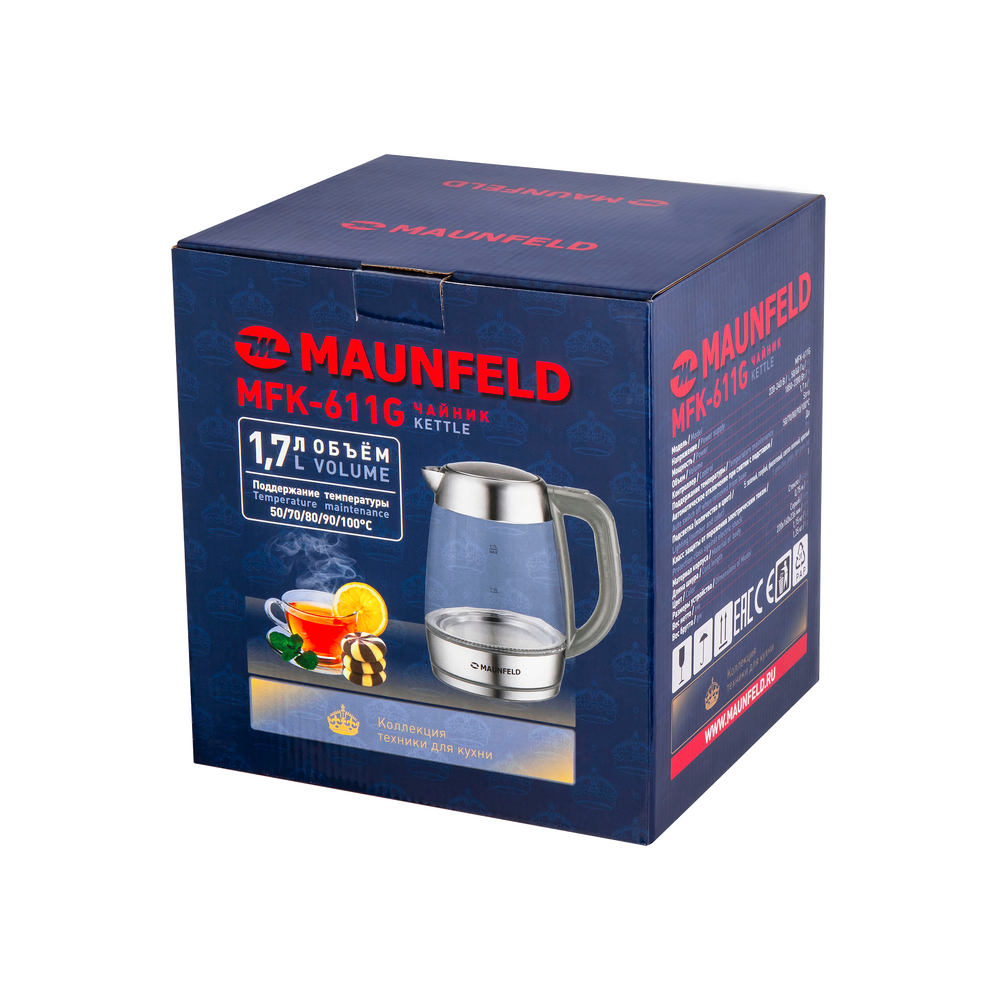 Чайник MAUNFELD MFK-6111G - фото15