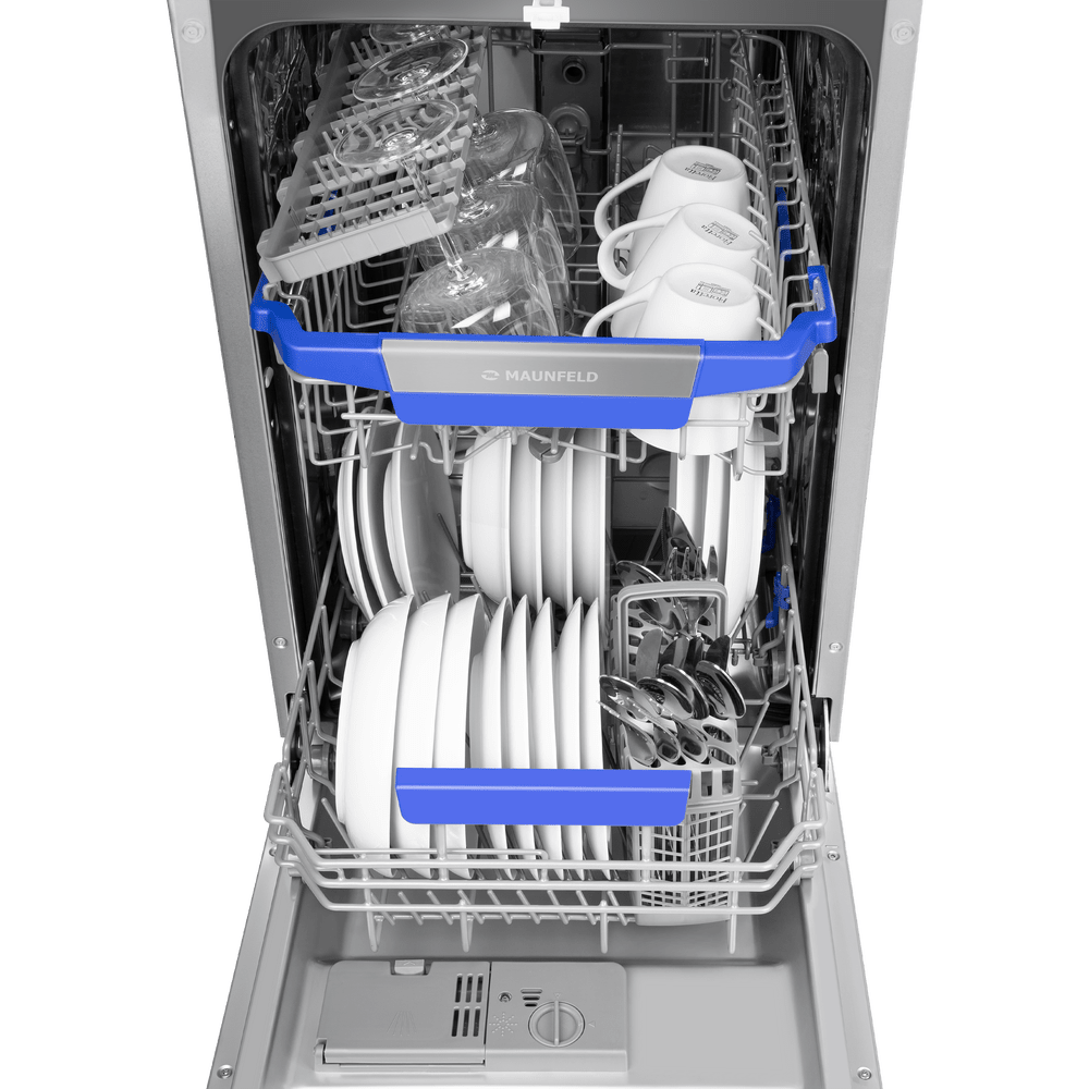 Посудомоечная машина c лучом на полу MAUNFELD MLP-08I Light Beam - фото4