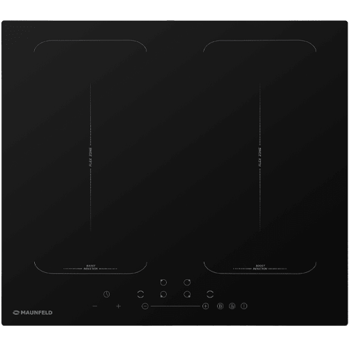 Индукционная варочная панель с&nbsp;двумя Flex Zone и&nbsp;Booster MAUNFELD EVI.594-FL2-BK