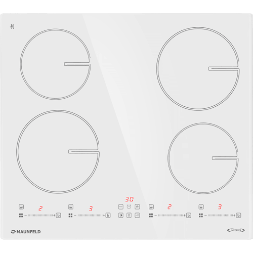 Индукционная варочная панель MAUNFELD AVI6044SSWH