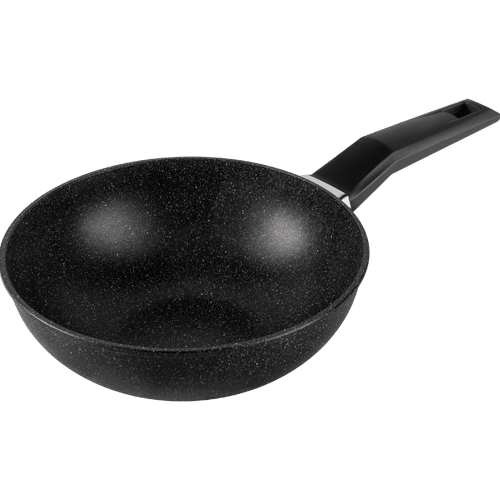 Сковорода вок MAUNFELD ELLA MF26EL01WF  из&nbsp;литого алюминия, 26&nbsp;см