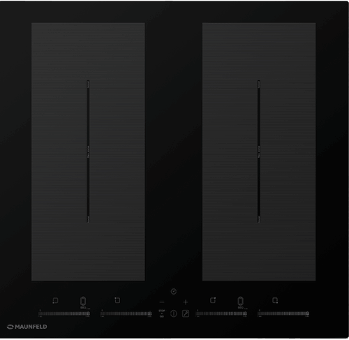Индукционная варочная панель с&nbsp;двумя Flex Zone и&nbsp;Booster MAUNFELD EVI.594.FL2(S)-BK